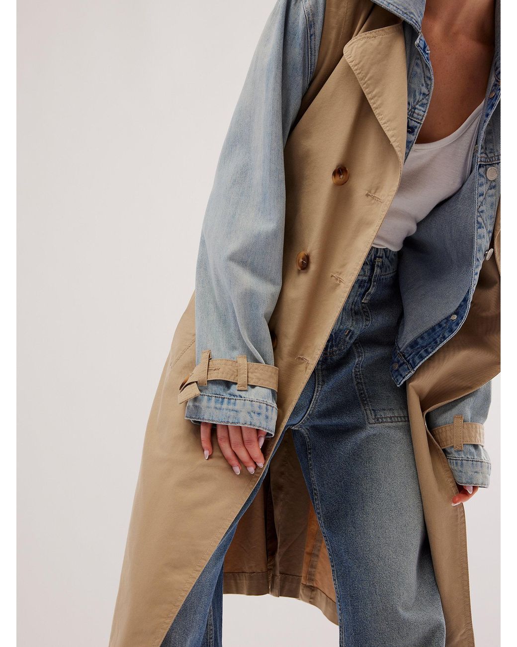 Free People Blanknyc First Row Trench Coat | Lyst