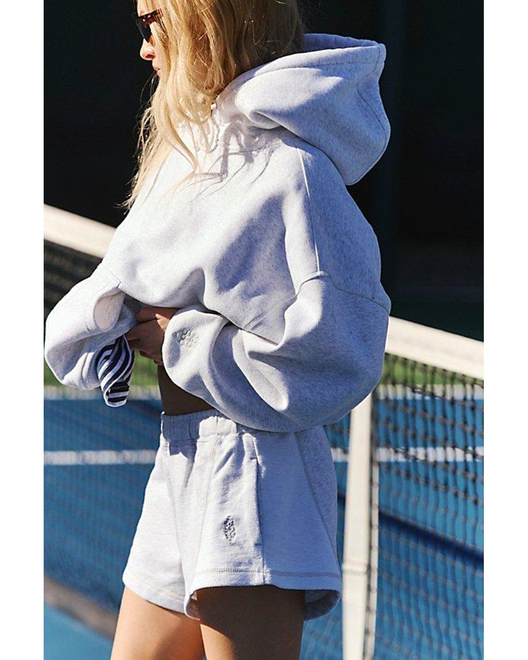 Fp Movement Blue High Press Sweat Shorts