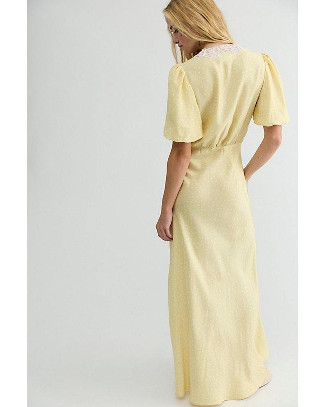 ROAME. Yellow Sunny Maxi Dress
