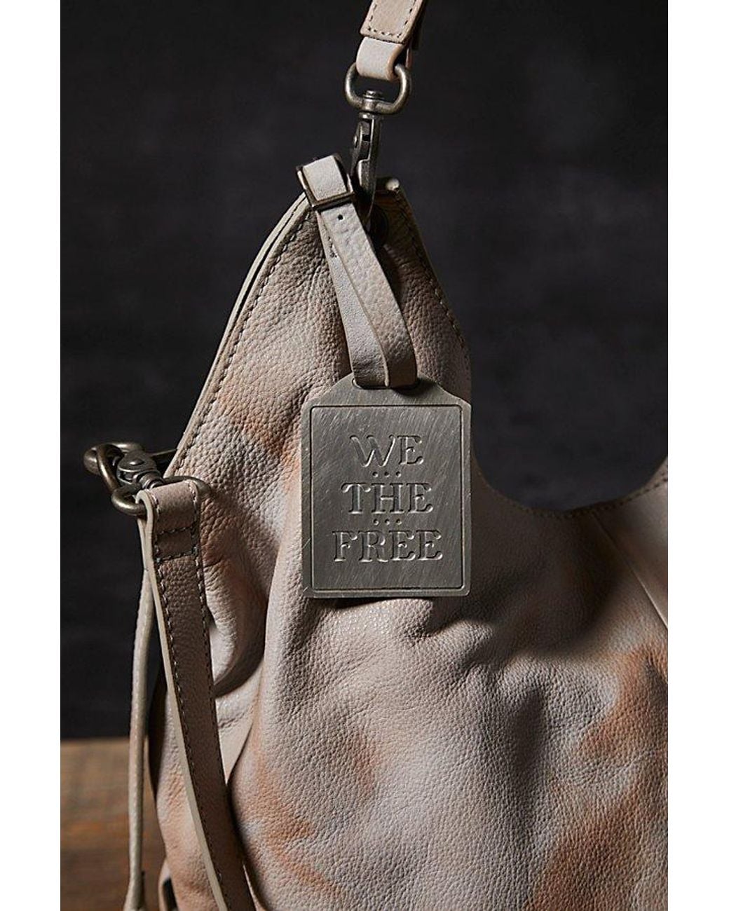 Free People Brown We The Free Sabine Slouchy Bag