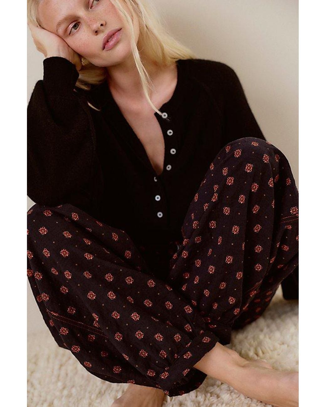 Intimately By Free People Multicolor On Repeat Pyjama Trousers By