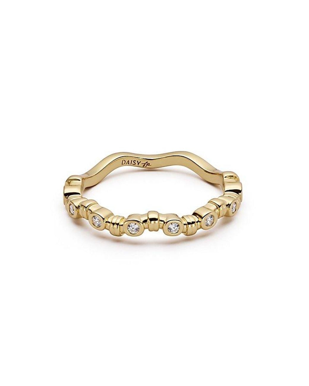 Daisy London Gray X Free People Florence Ripple Pinky Ring