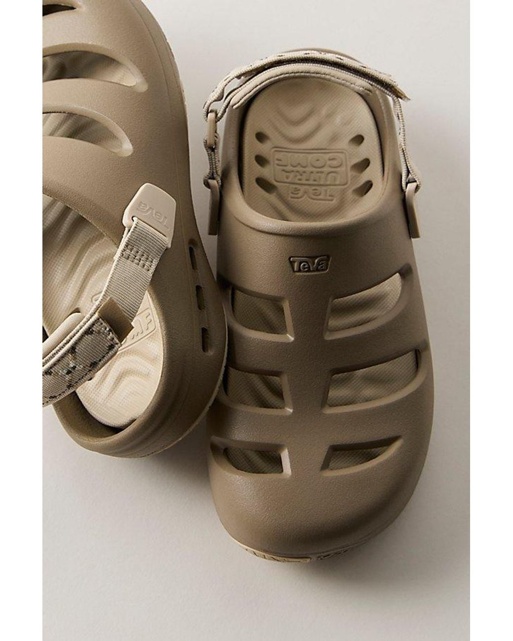 Teva Green Apreaqua Closed-Toe Water Mules
