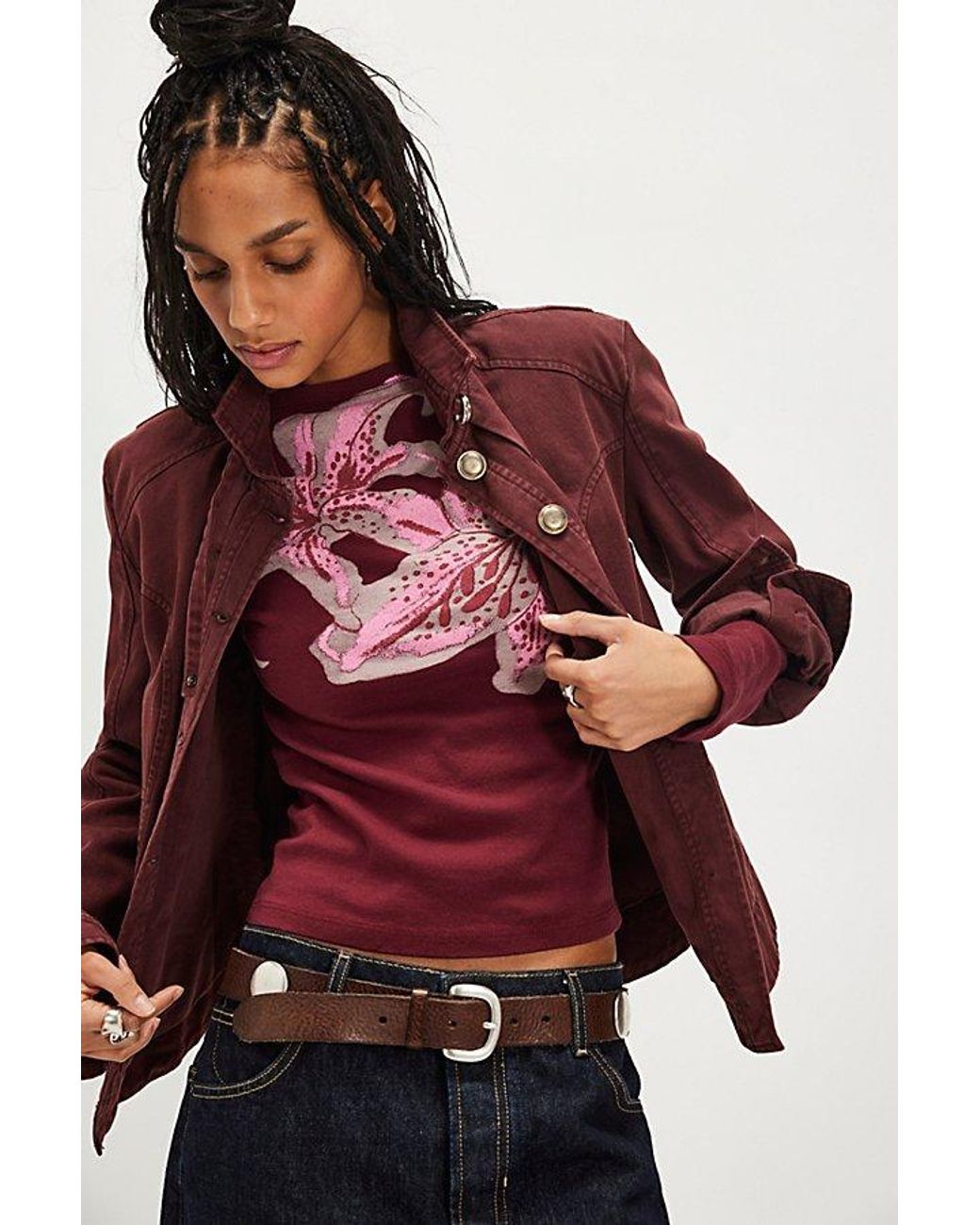 Ragabond Red Billie Long Sleeve By