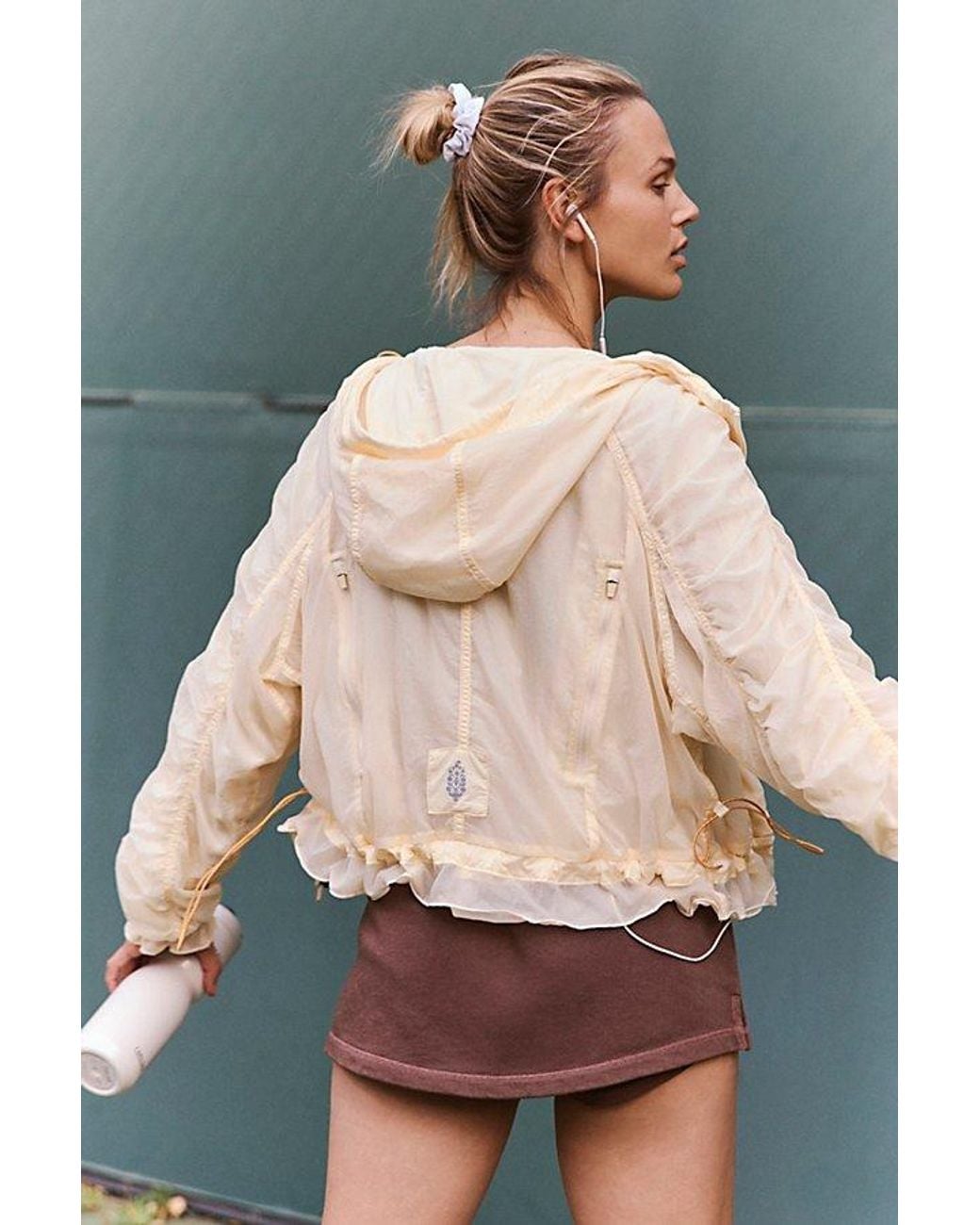Fp Movement Black Sheer Bliss Jacket