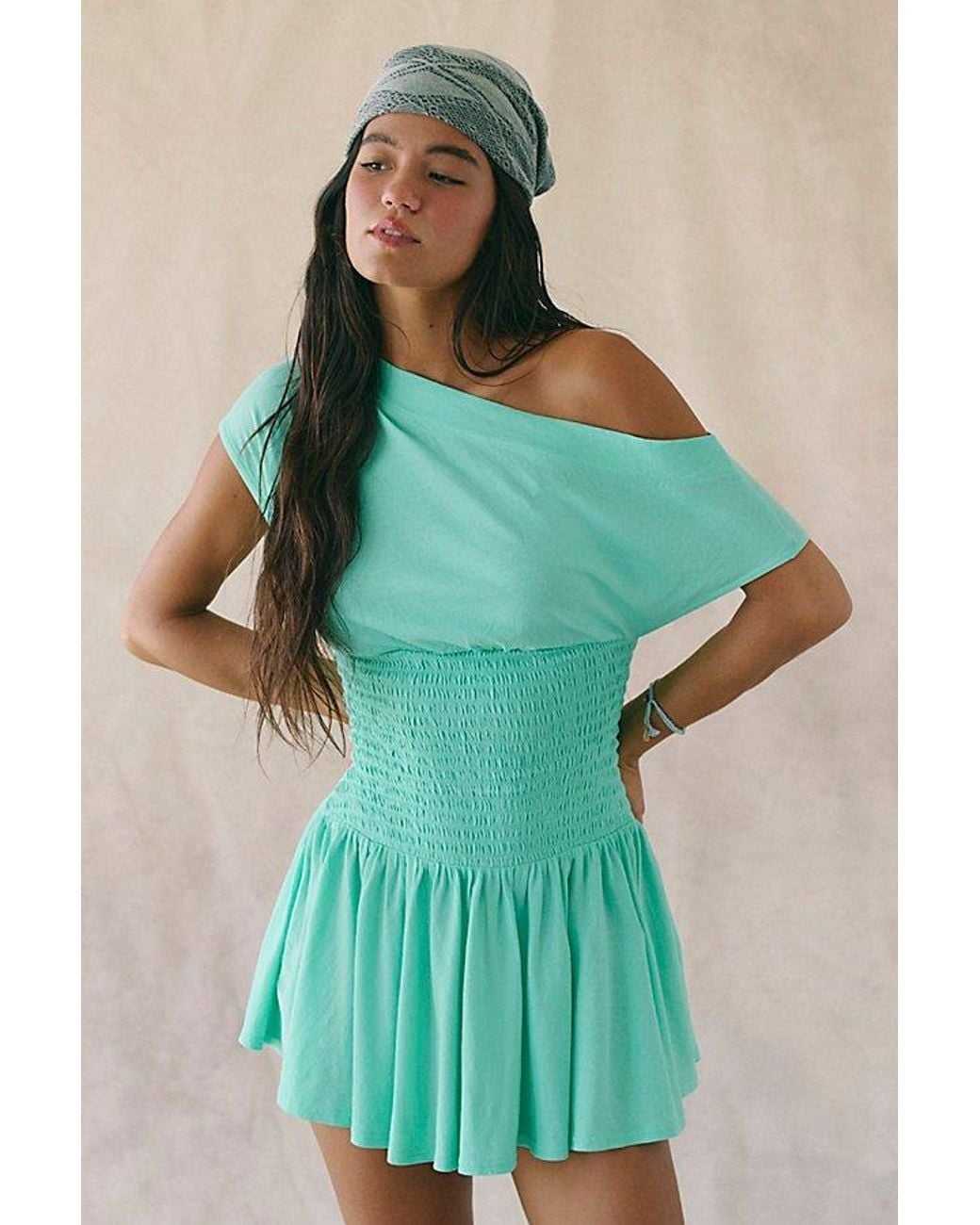 free-est Green Scorching Hot Mini Dress By