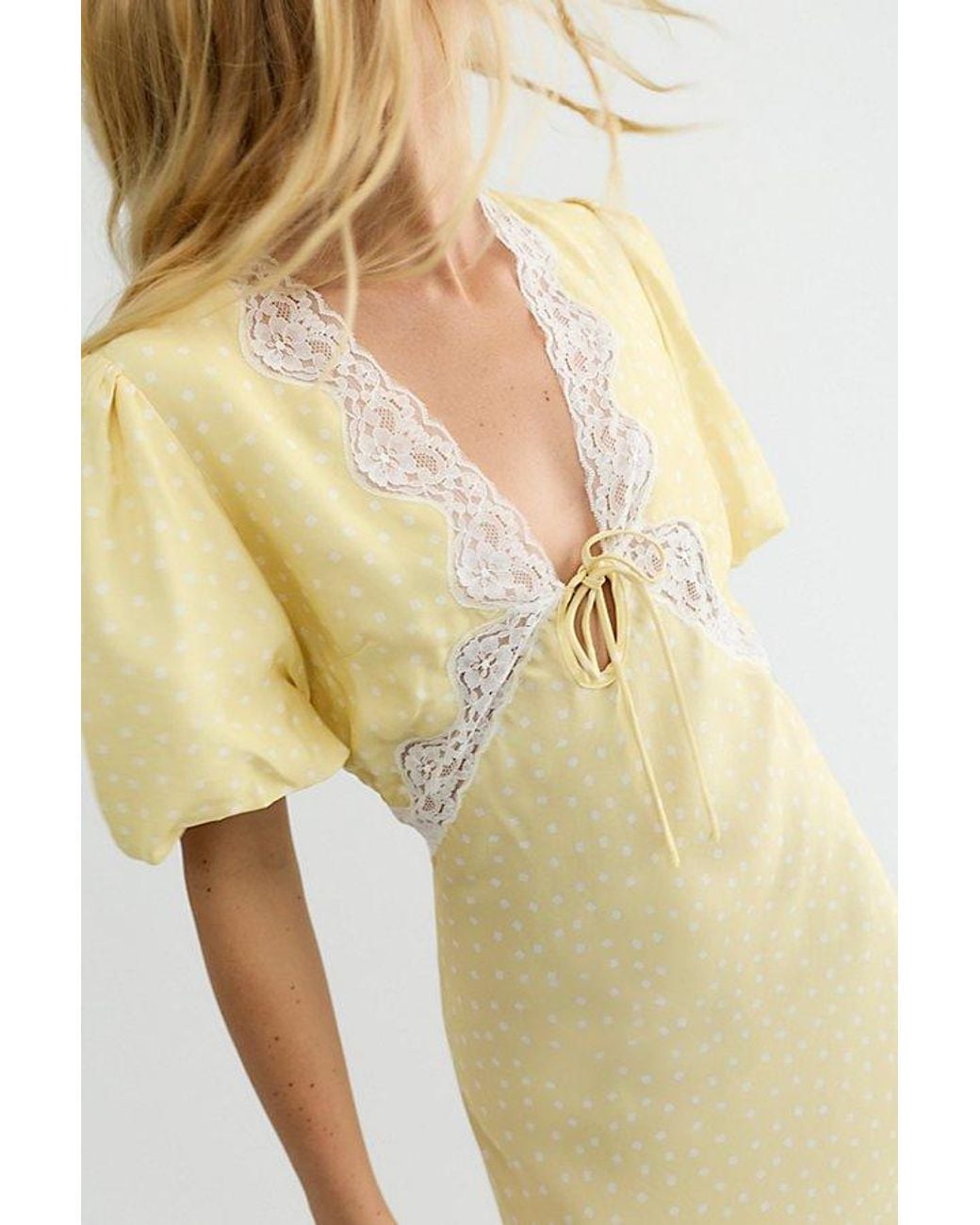 ROAME. Yellow Sunny Maxi Dress