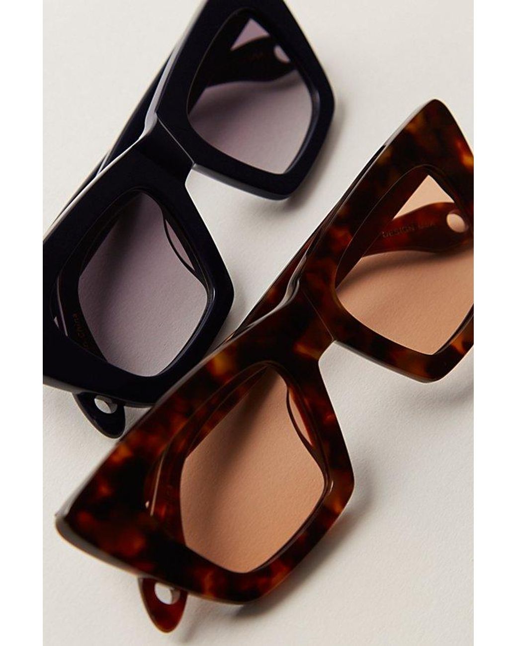 Elisa Johnson Black Lori Sunglasses