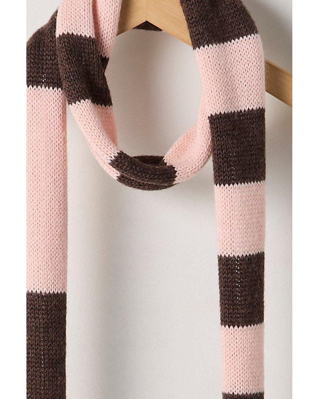 Free People Natural So Stripe Skinny Scarf