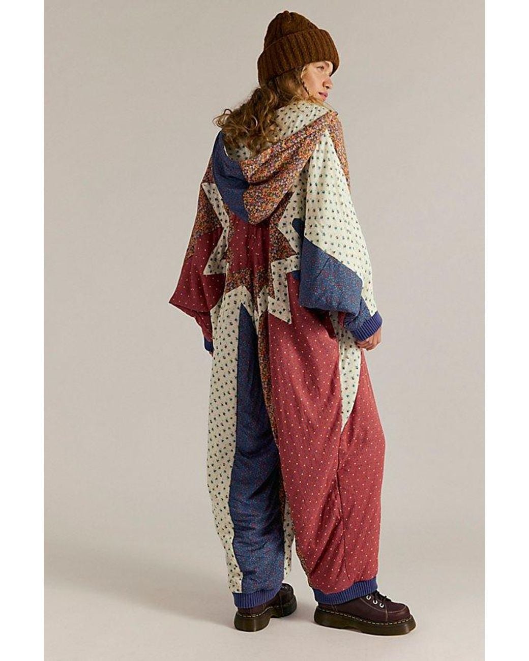 Free People Multicolor Morning Star Quilted Onesie