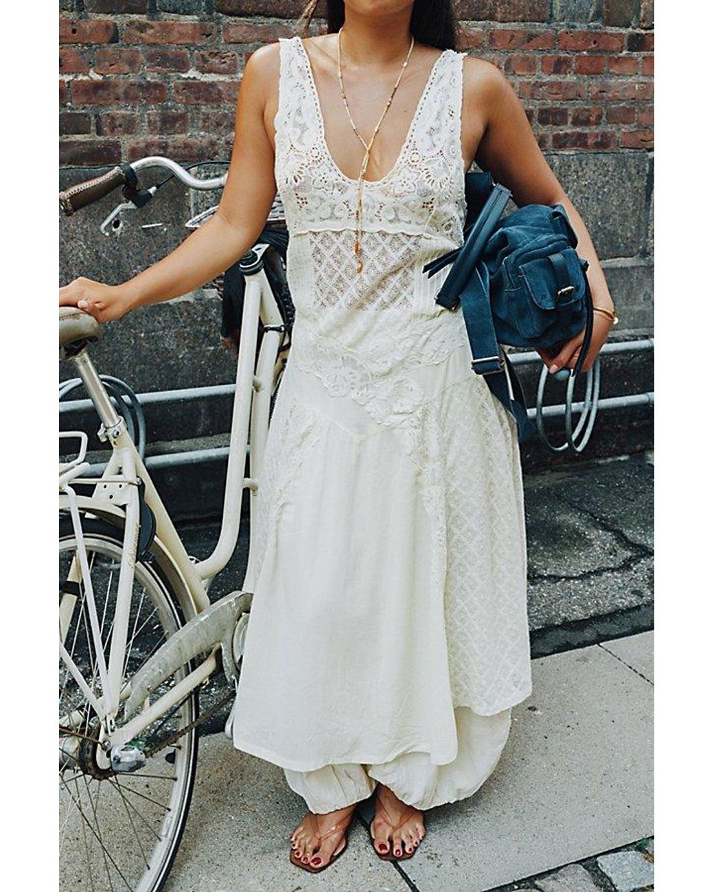 Intimately By Free People Multicolor This Is The One Midi Slip Dress By