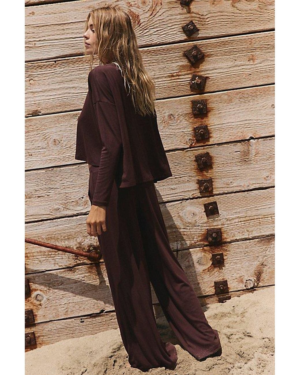 free-est Multicolor Good Feels Long Pant Set By