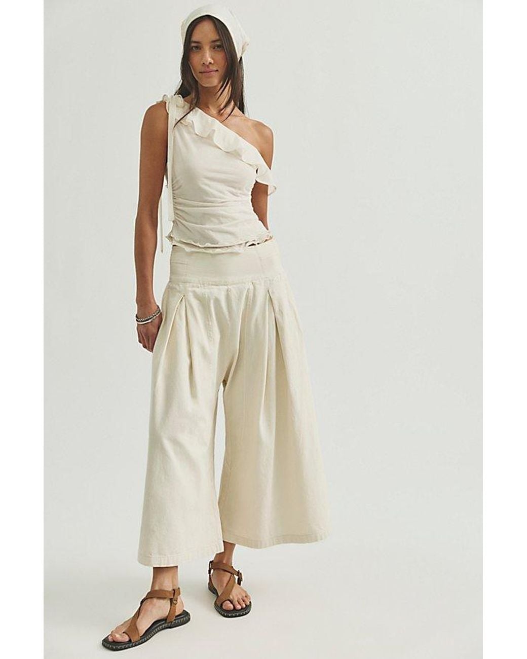 Free People Natural We The Free Valencia Harem Jean