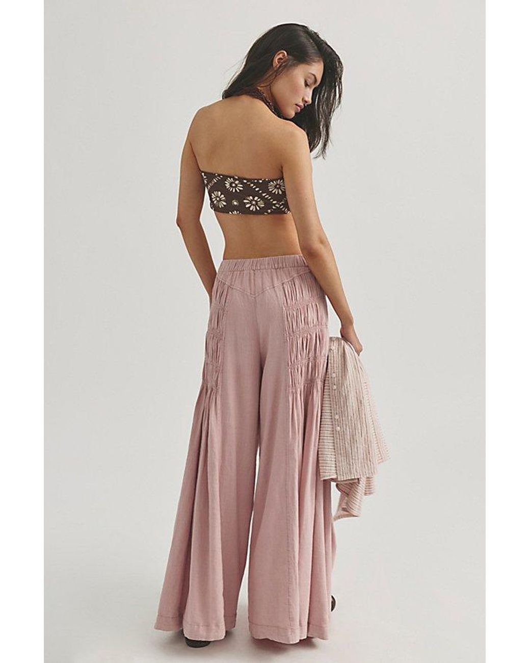 Free People Multicolor Swept Off Solid Pants