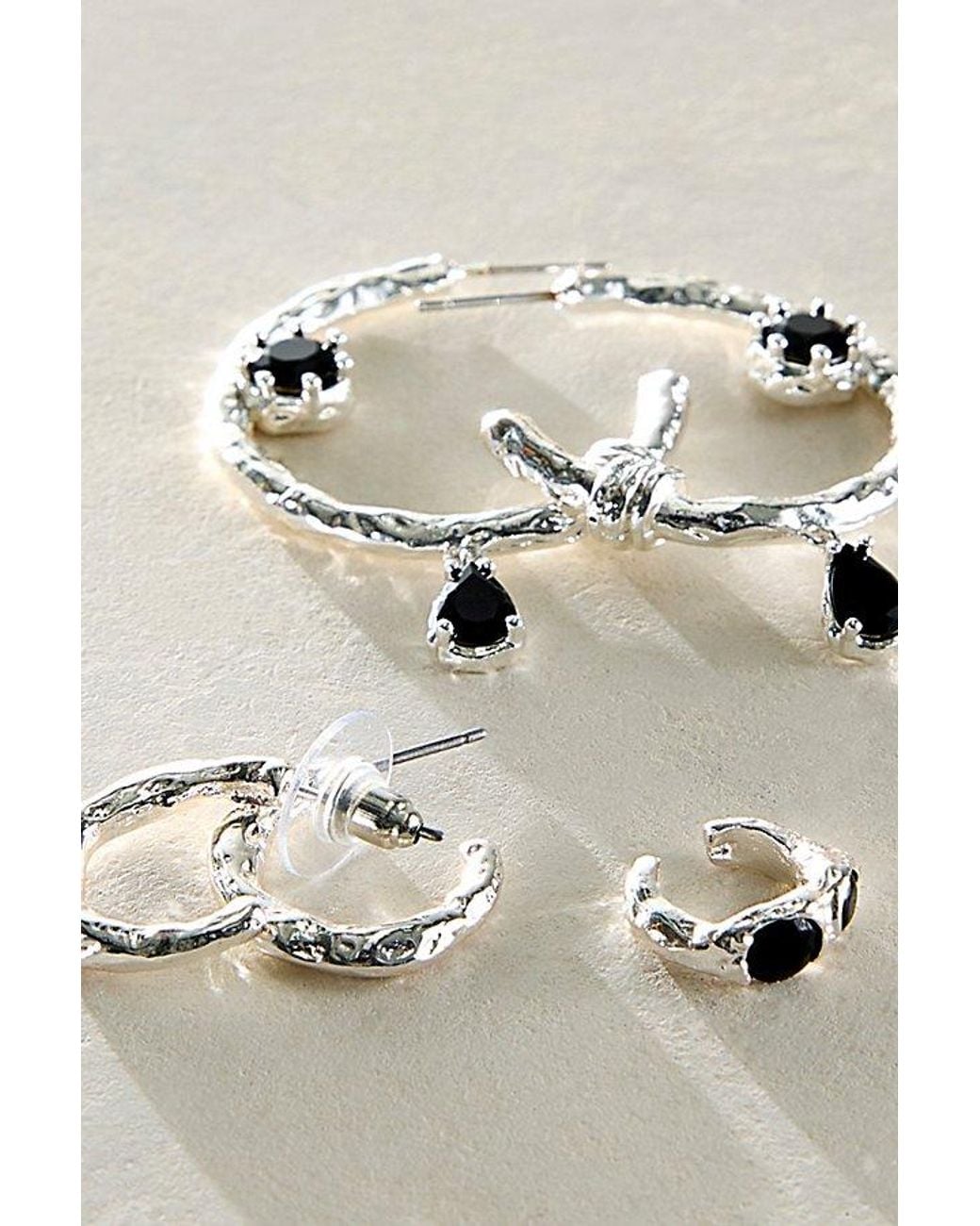 Free People Natural Nina Earring And Cuff Set