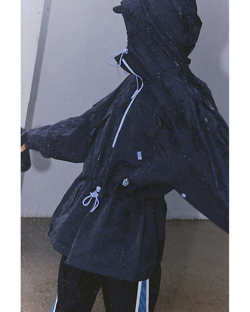 Fp Movement Blue Misty Mountain Waterproof Pullover