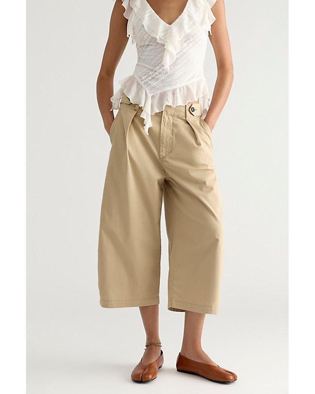 Jeffrey Campbell Natural Pit Lane Flats