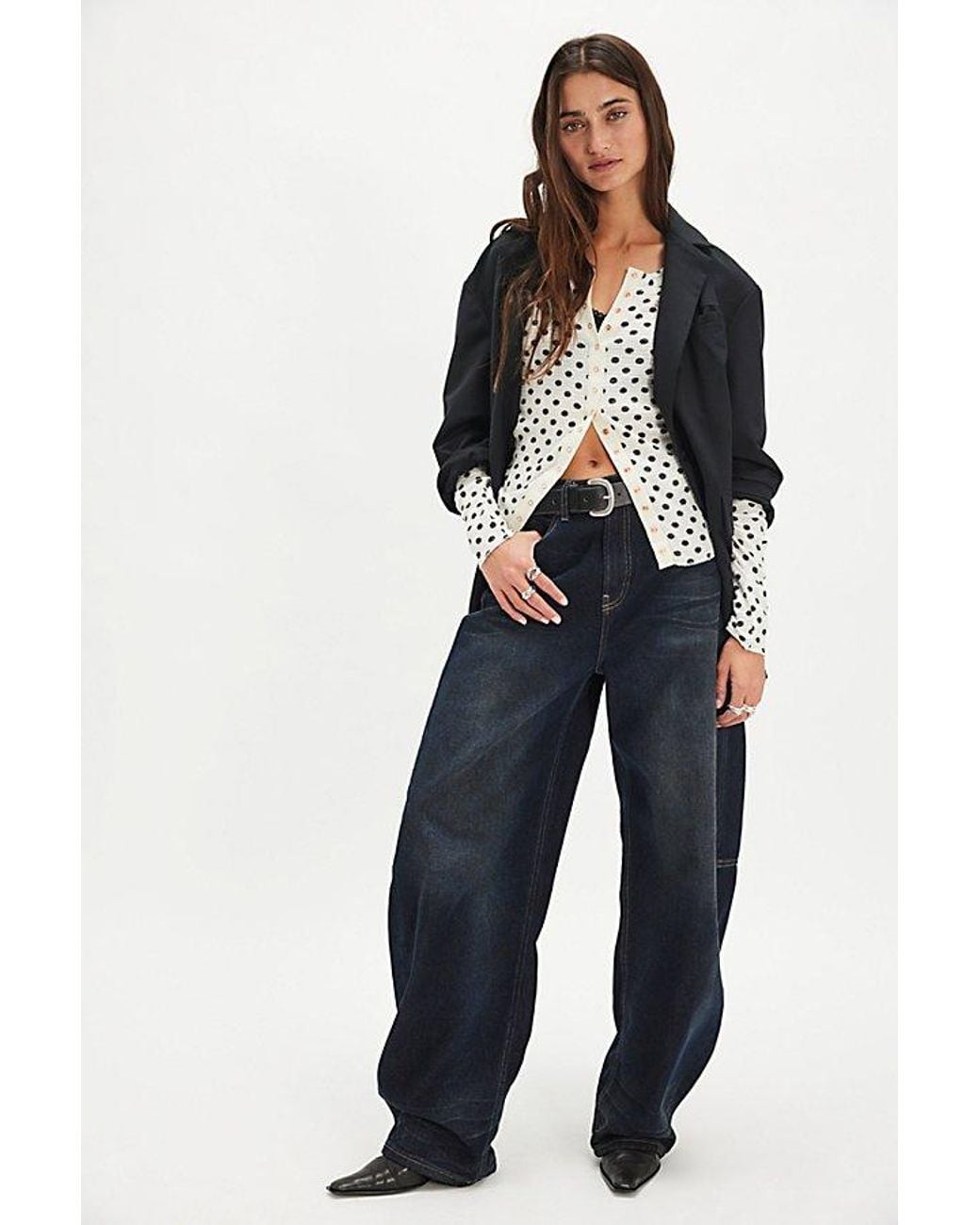 Intimately By Free People White Going Places Printed Cardi By