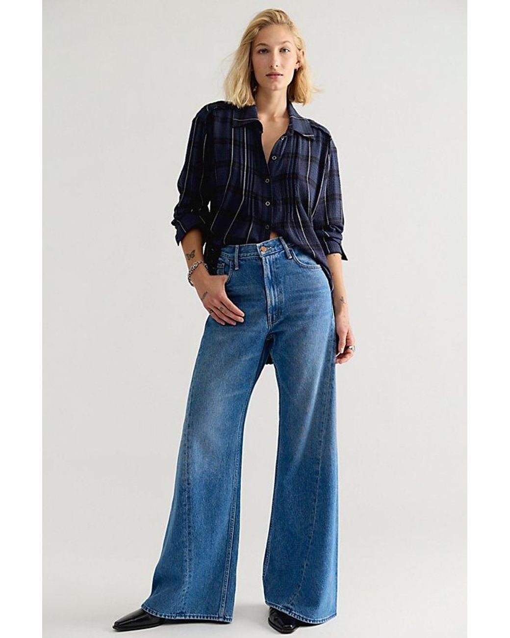 Mother Blue The Lemon Twist Jeans
