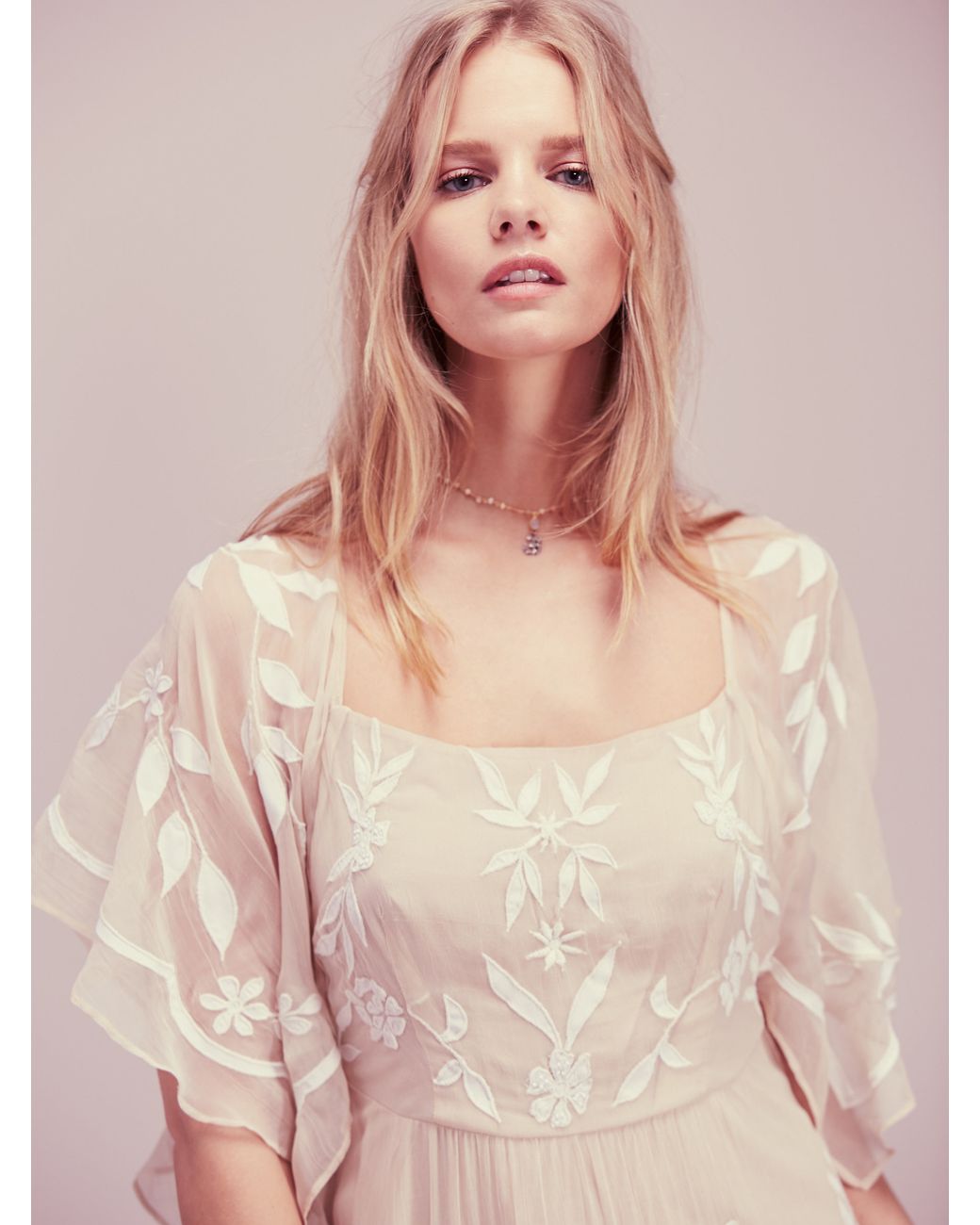 Chiffon Enchanted Forest Maxi Dress 