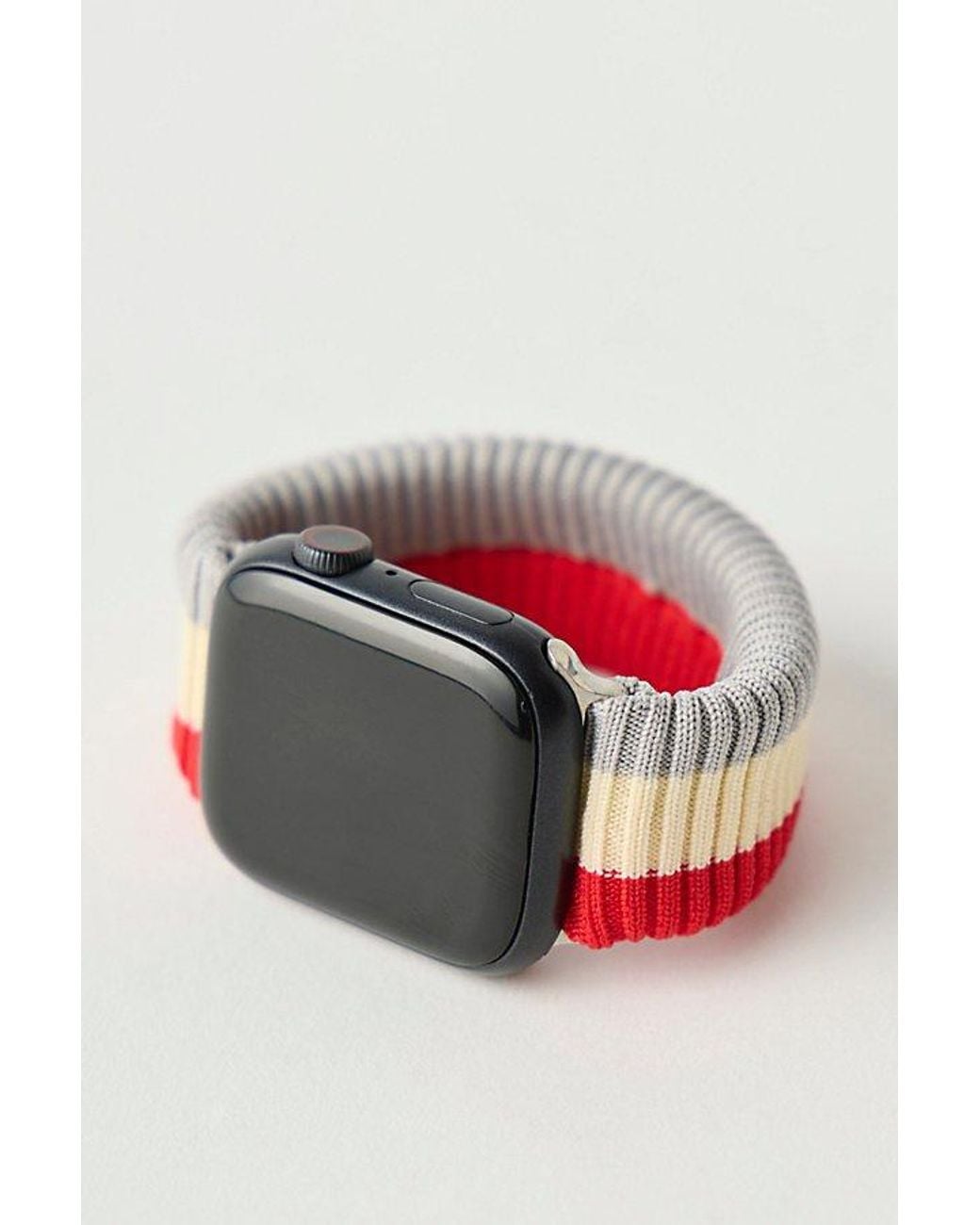 Sonix Red Knit Apple Watch Band