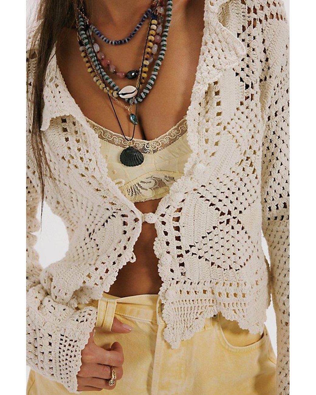 Free People Multicolor Friend Of A Friend Sweater