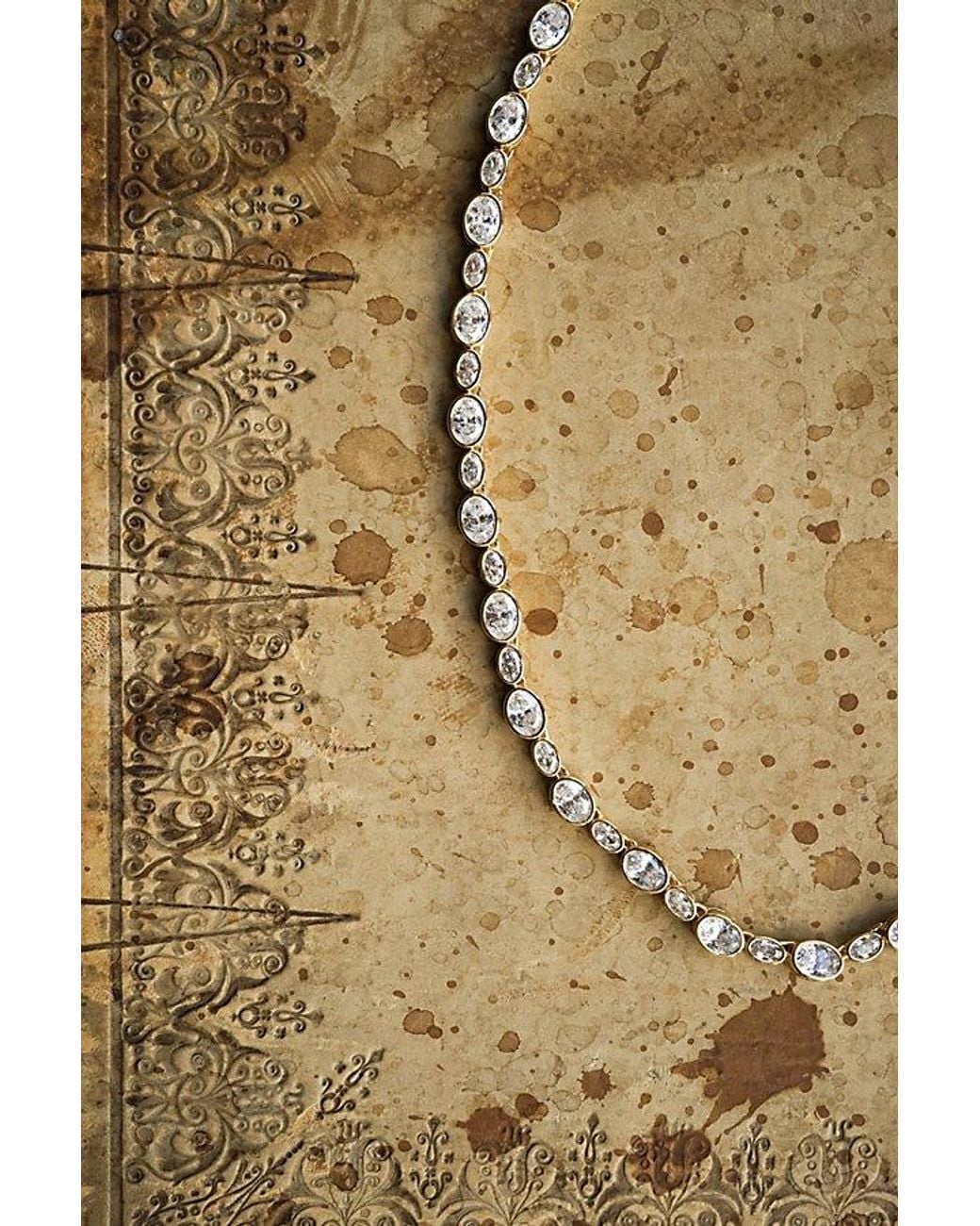 Daisy London Gray X Free People Adeline Tennis Necklace