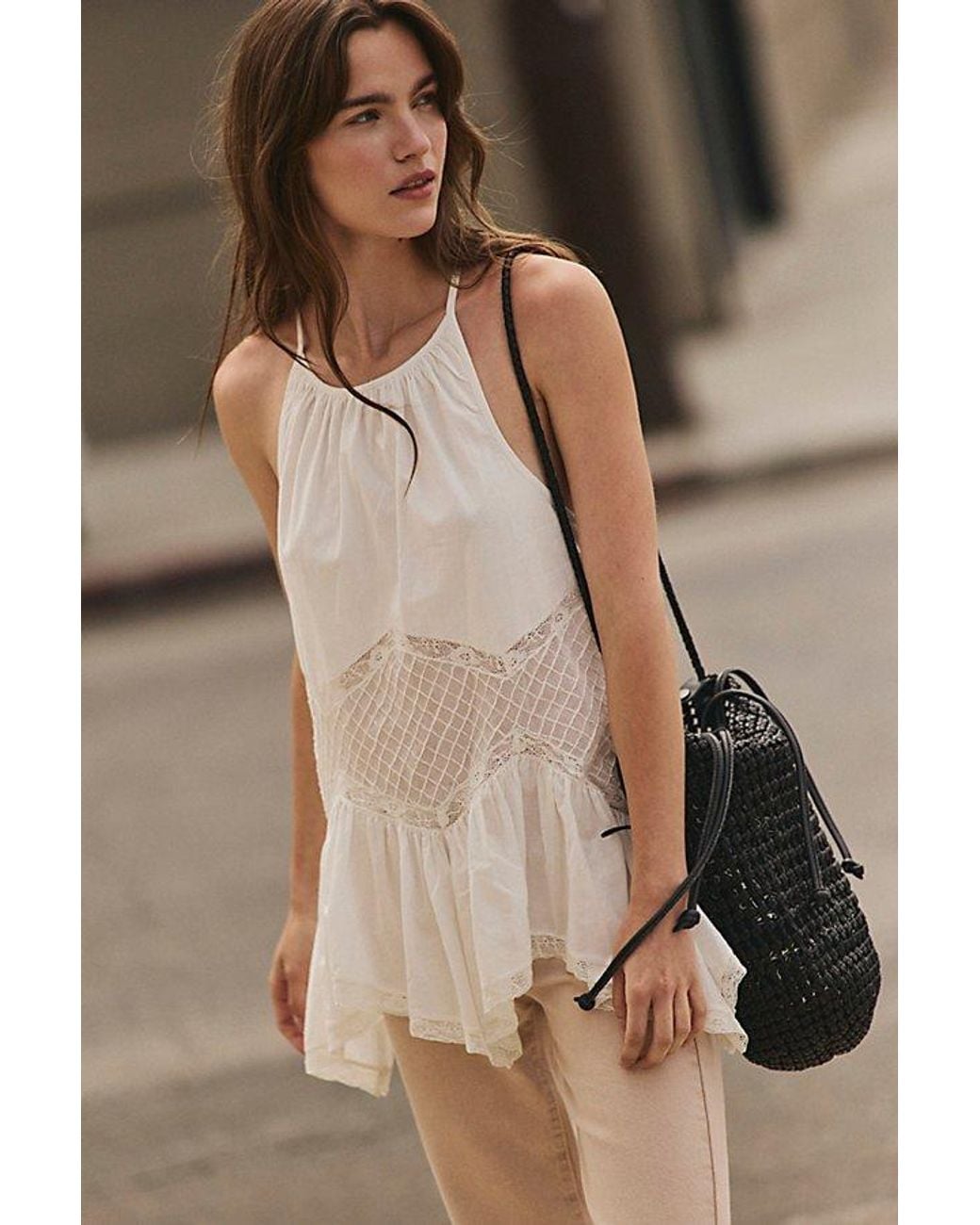 Free People Brown Dreamer Tunic