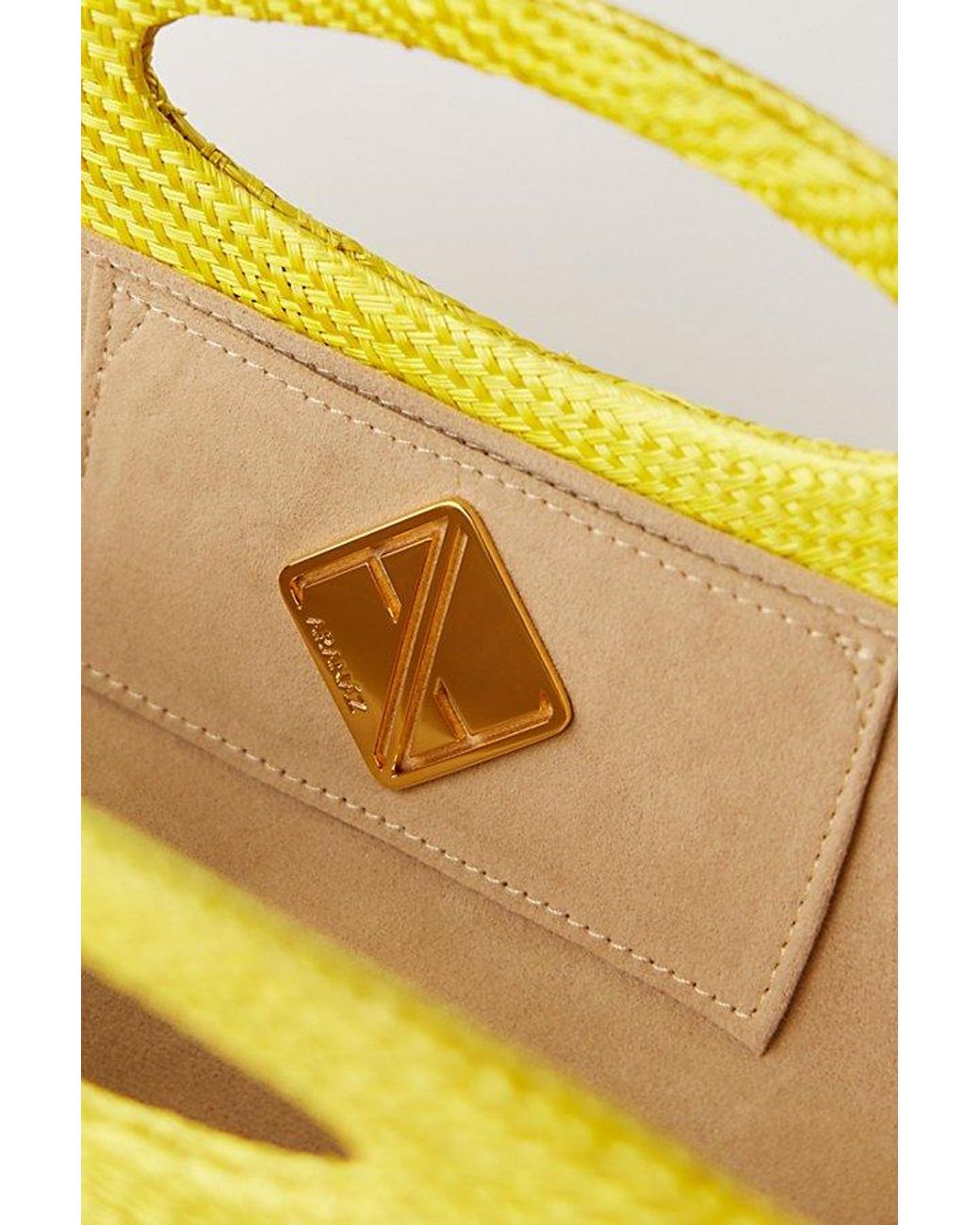 Aranaz Yellow Amor 2 Mini Clutch