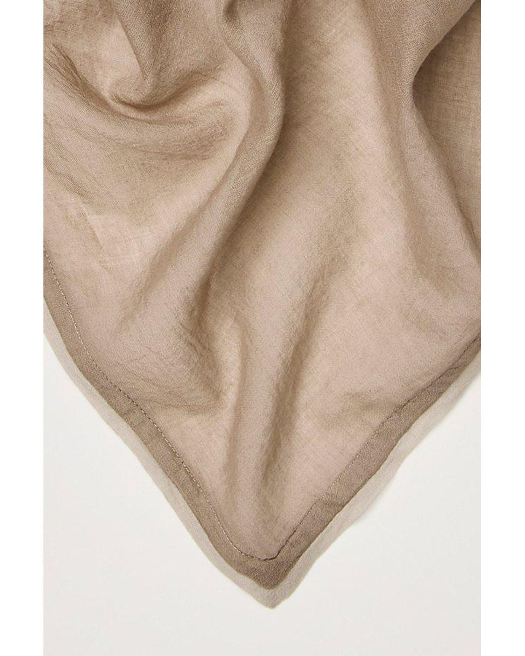 Free People Natural Graceland Solid Sheer Hair Scarf