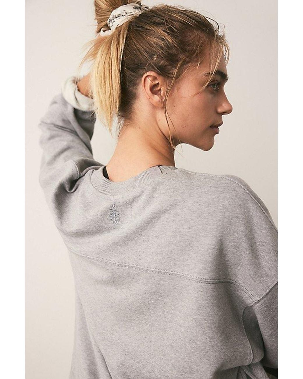 Fp Movement Gray All Star Solid Pullover