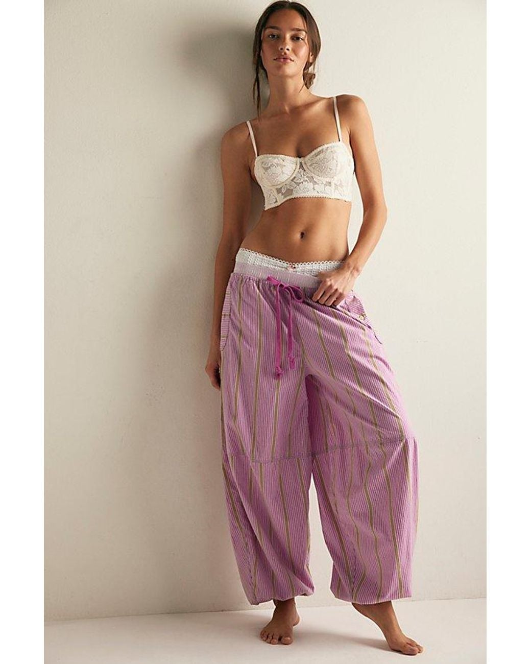 Intimately By Free People Purple Over The Moon House Pants By