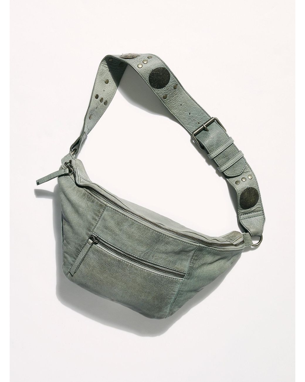 Embellished top sling bag