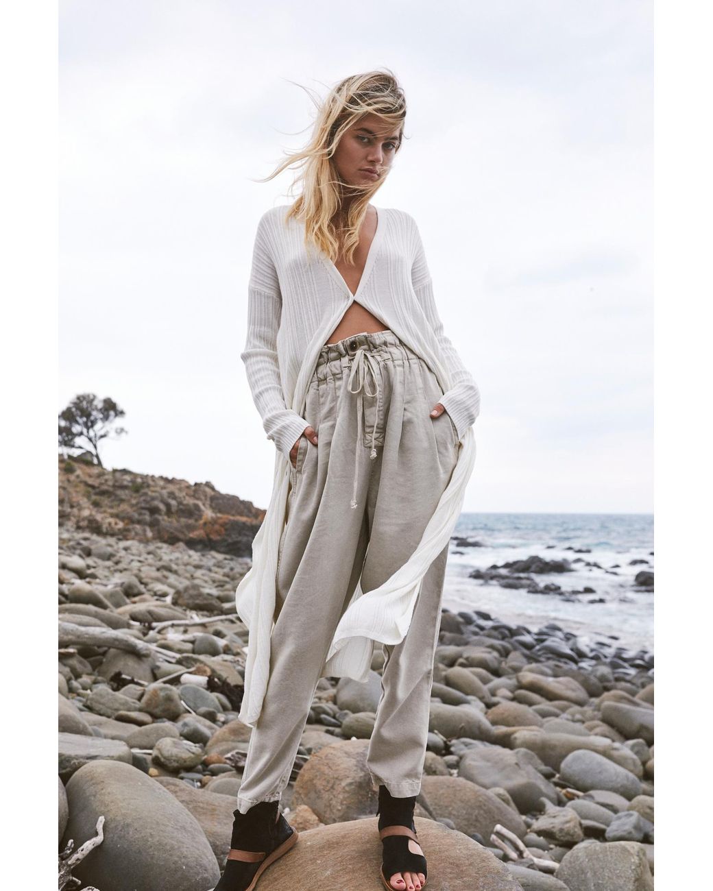 Cotton Margate Pleated Trouser 