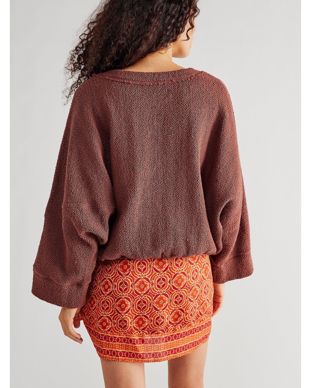 Free People Pull Uni Brb in Red | Lyst 
