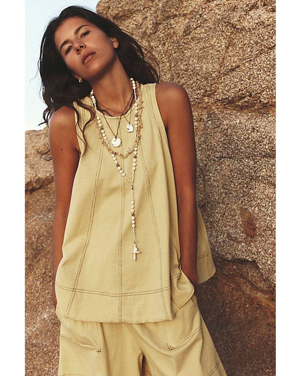 Free People Brown Strada Set