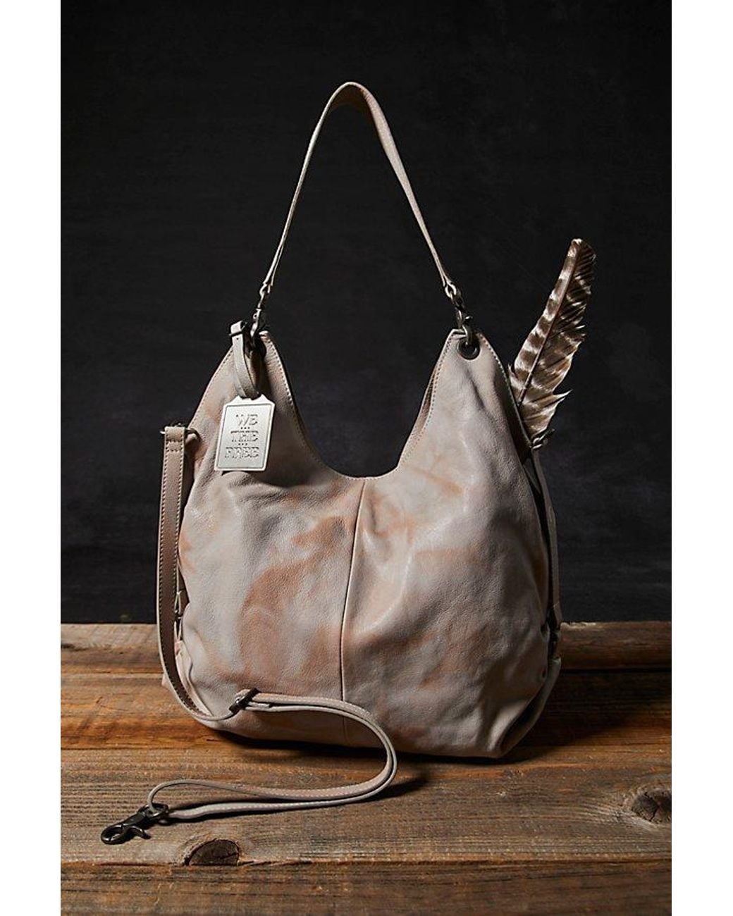 Free People Brown We The Free Sabine Slouchy Bag