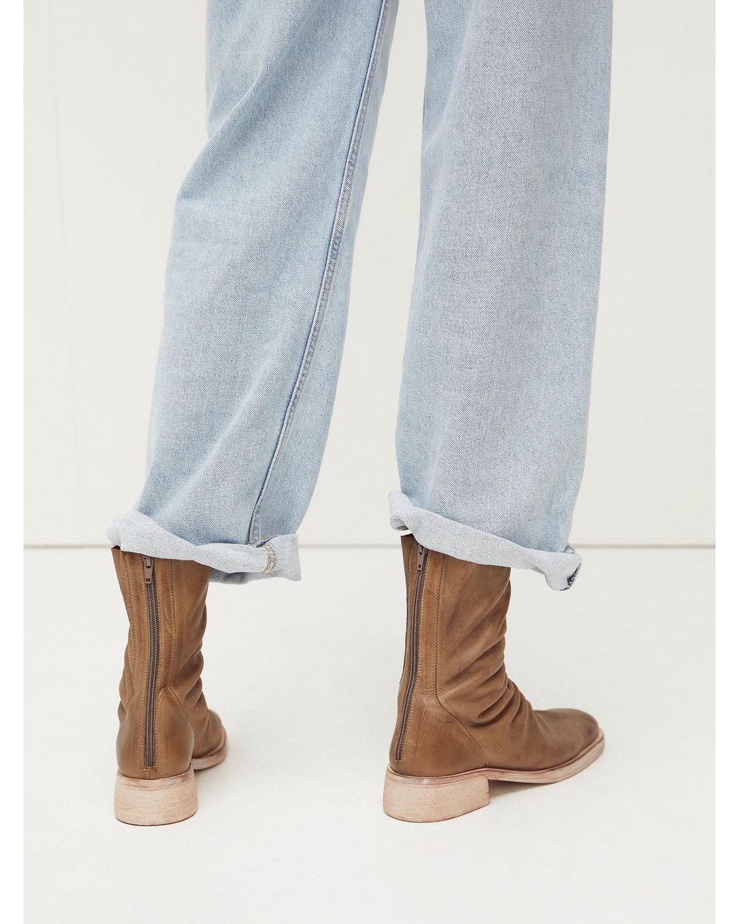 Free People Sutton Tight Slouch Boots 