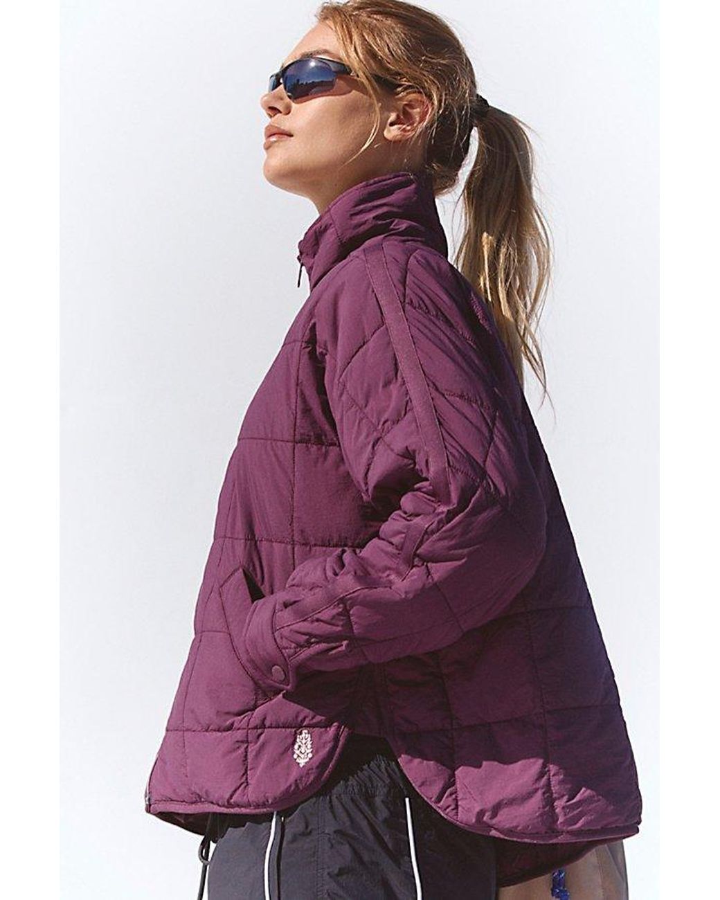 Fp Movement Purple Pippa Packable Puffer Jacket