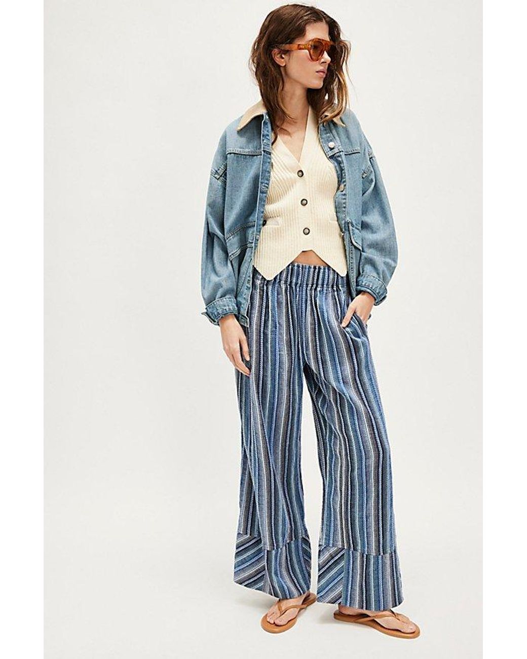 Free People ★ Day's End Stripe Pants ?$a15-pdp-detail-shot$&fit=