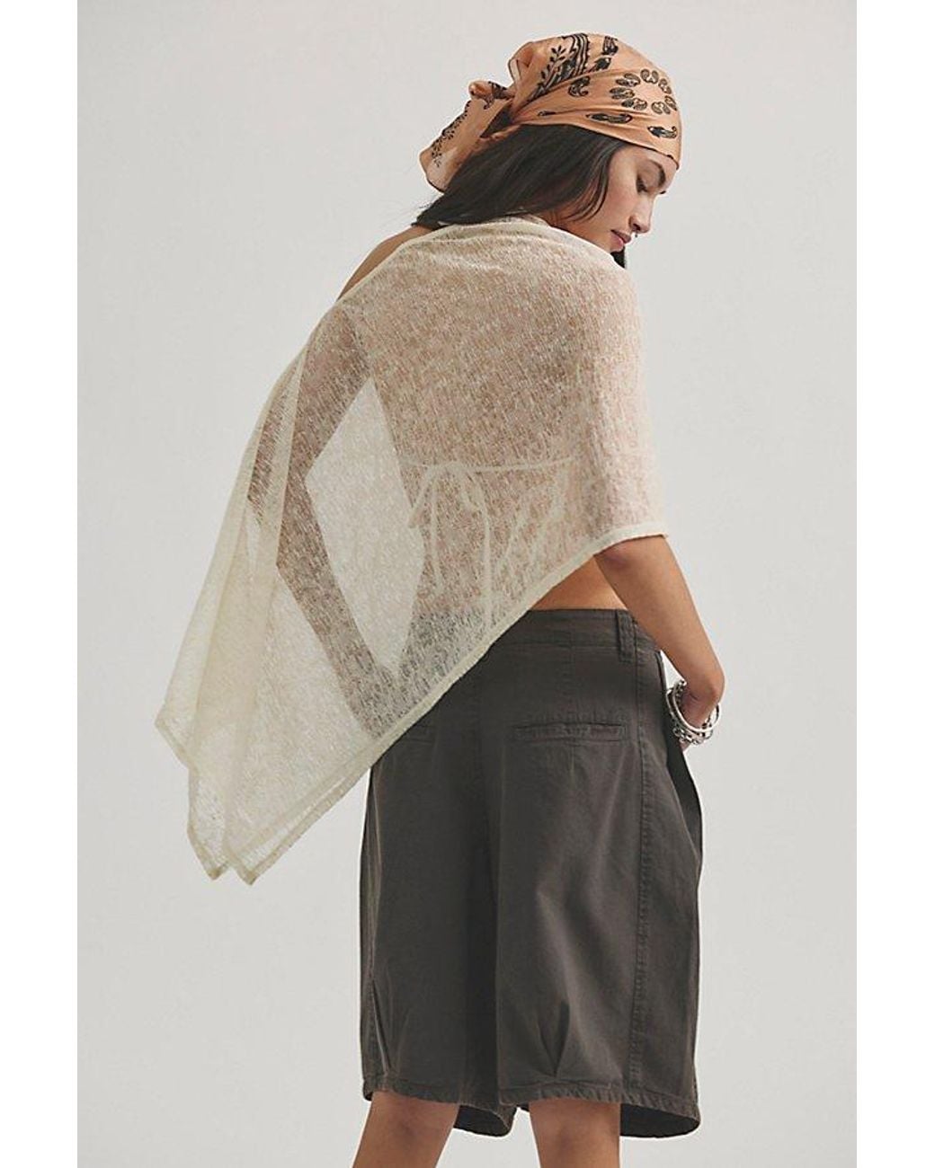 Free People Black Skyscraper Trouser Shorts