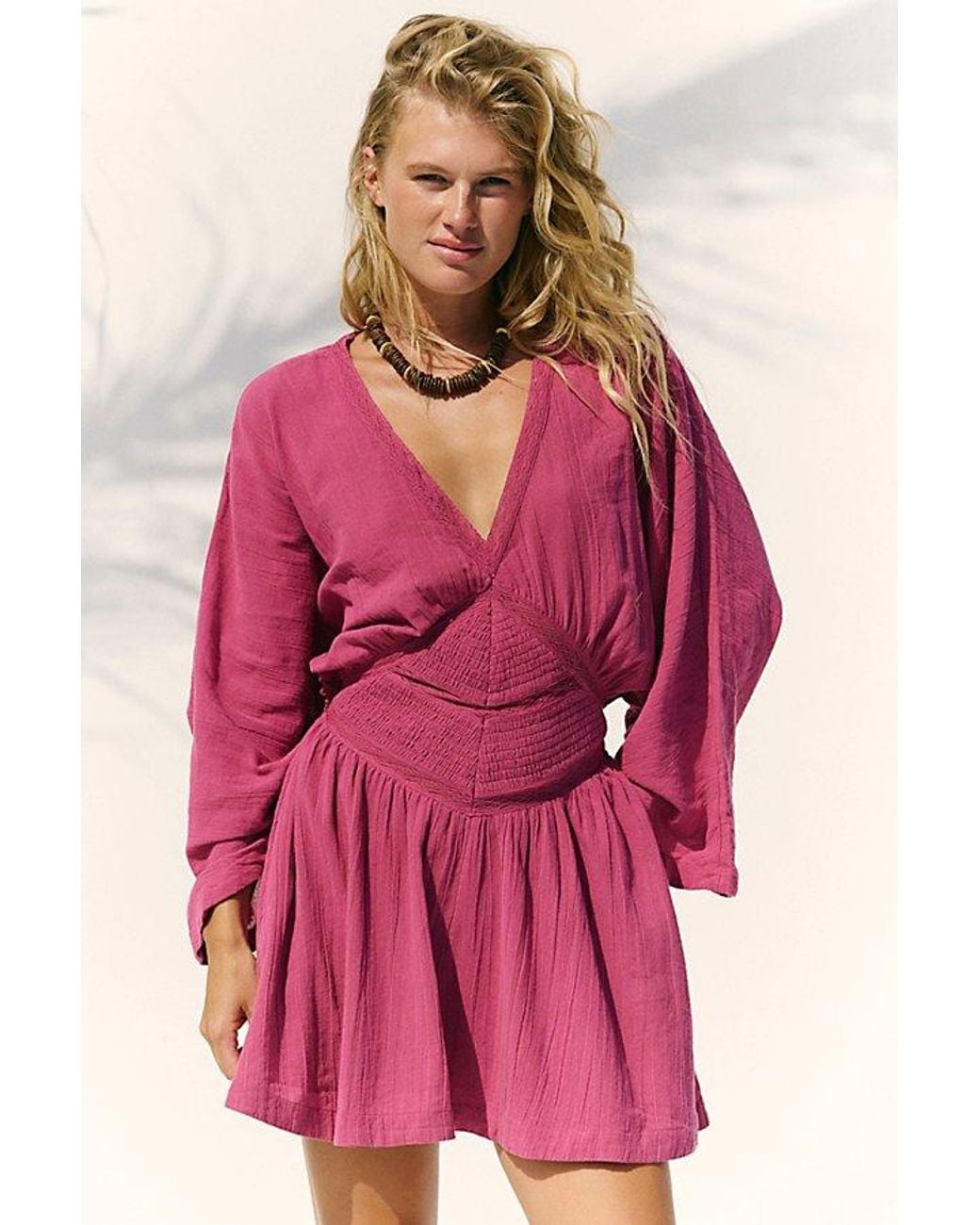 free-est Pink Celia Mini Dress By