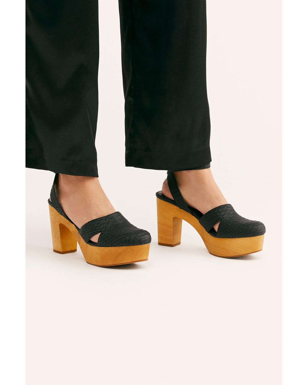 Free people vegan sunset clog sales