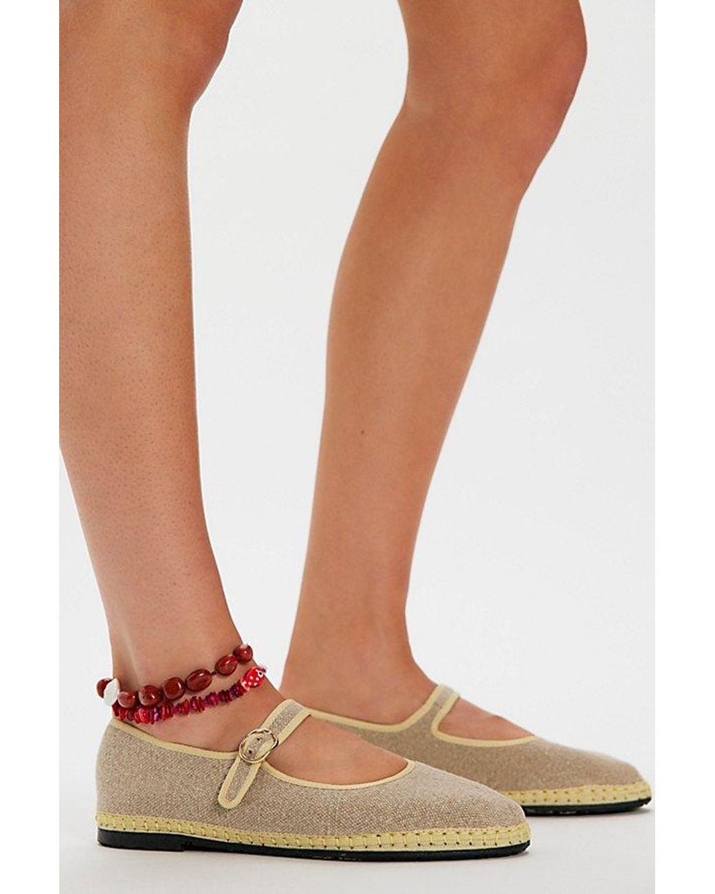 Flabelus Multicolor Happy Place Mary Janes