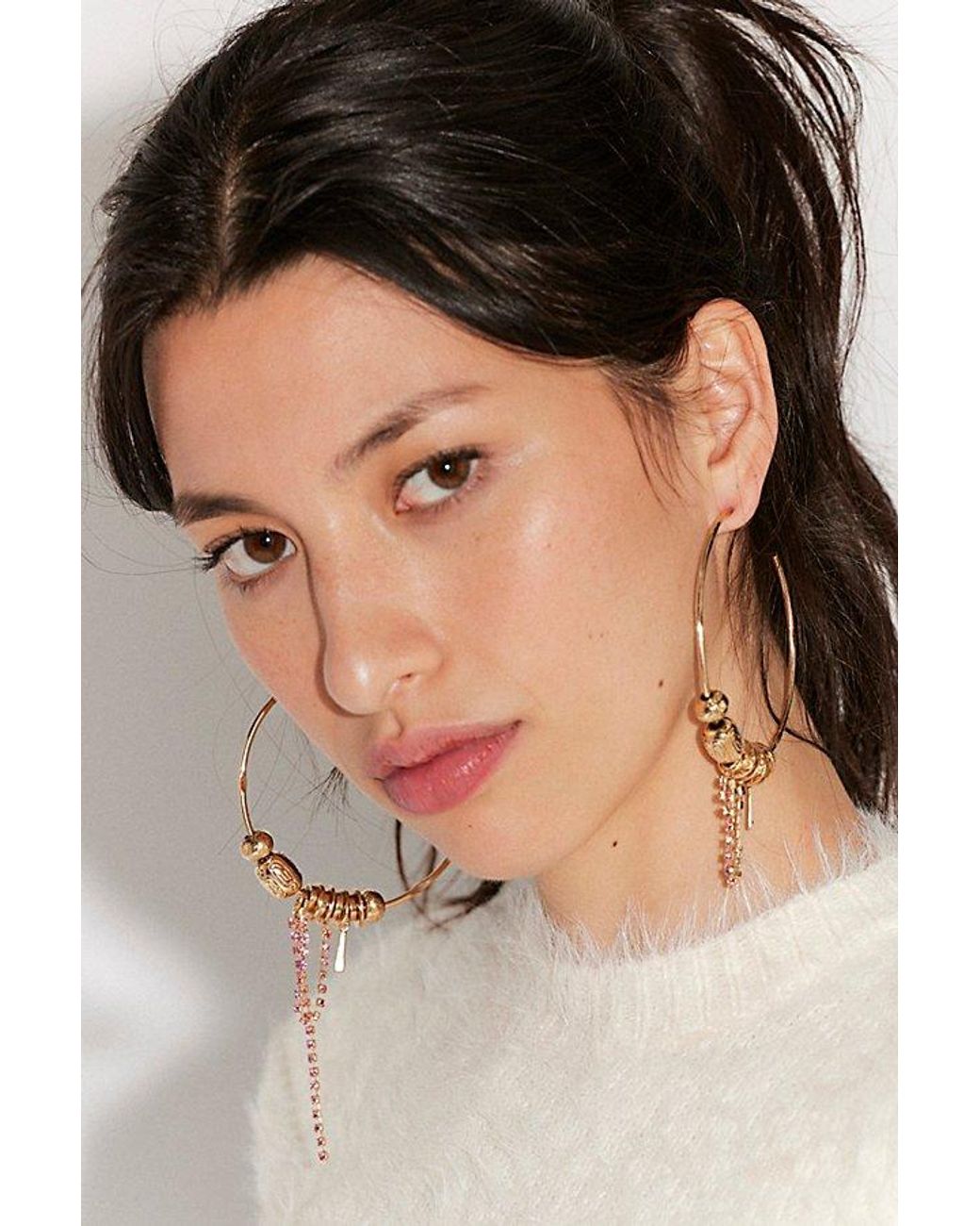 Free People Natural Flume Hoops