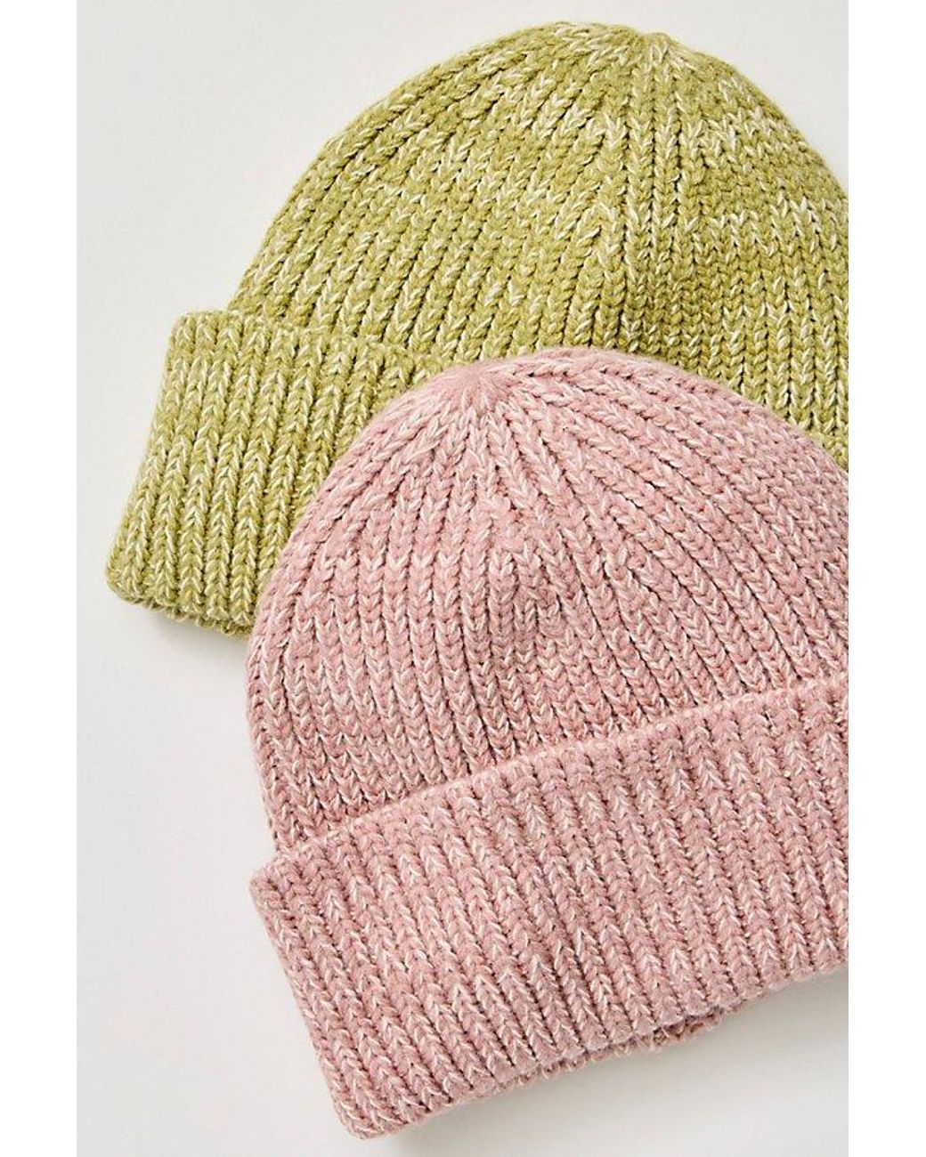 Free People Pink So Marled Beanie
