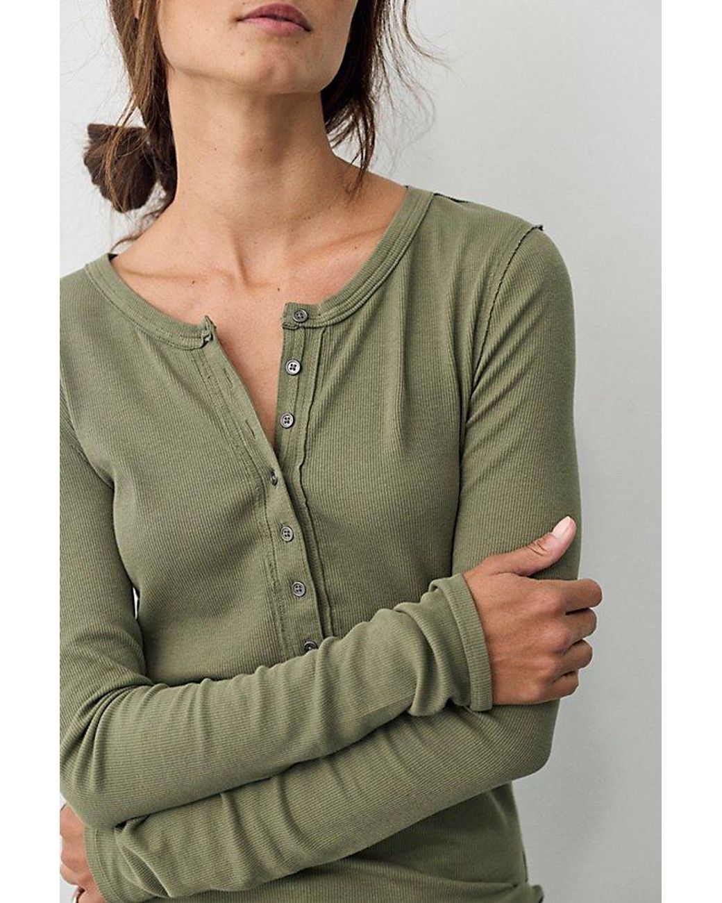 Free People Green Jamie Henley