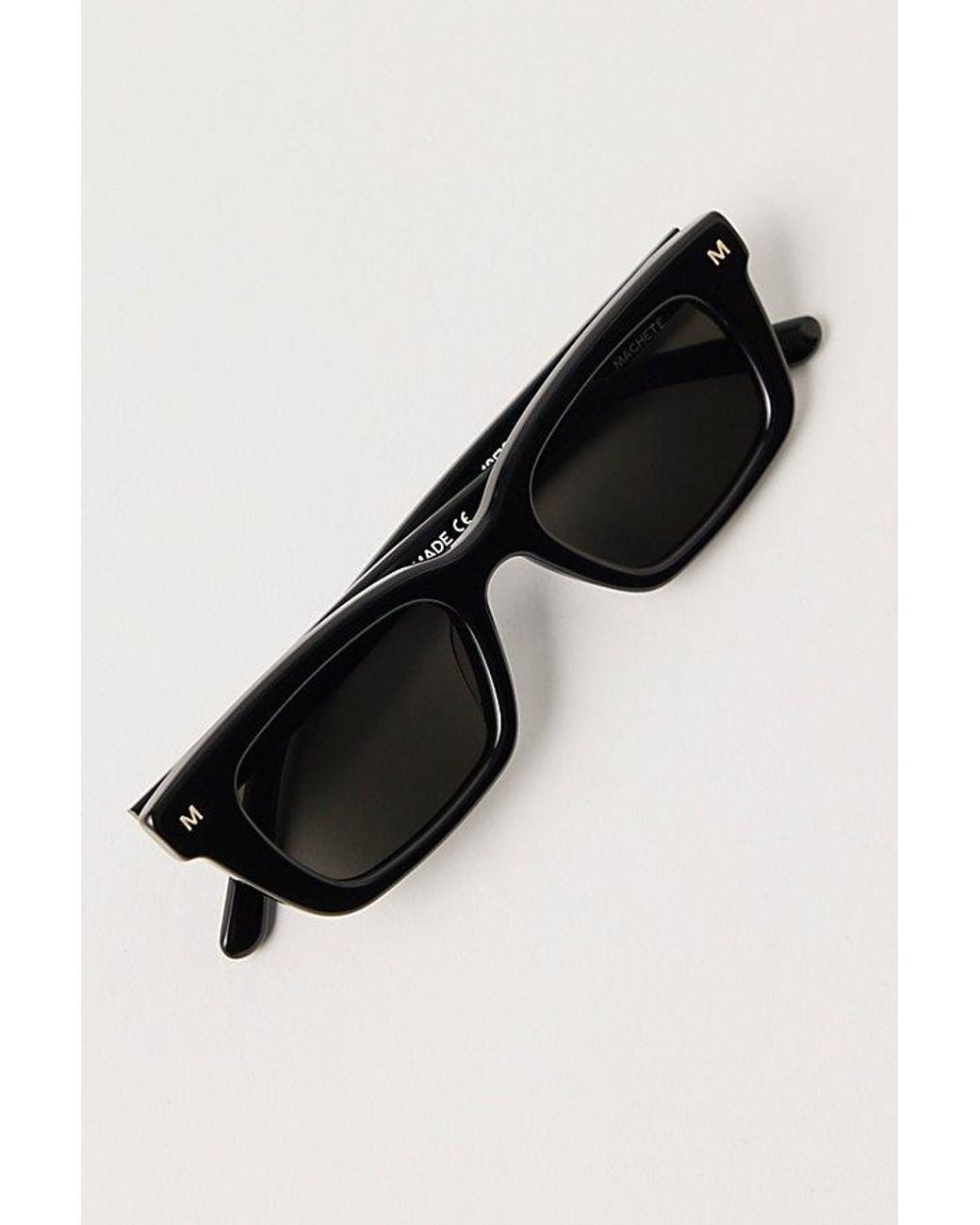 Machete Green The Ruby Rectangle Sunglasses