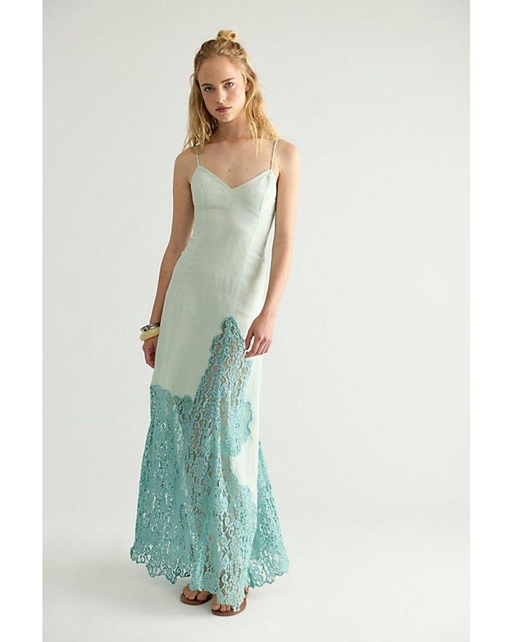 Hansen & Gretel Green Juno Maxi Dress