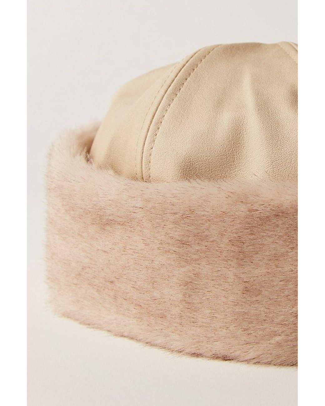Free People Natural Vegan Cozy Fisherman Hat